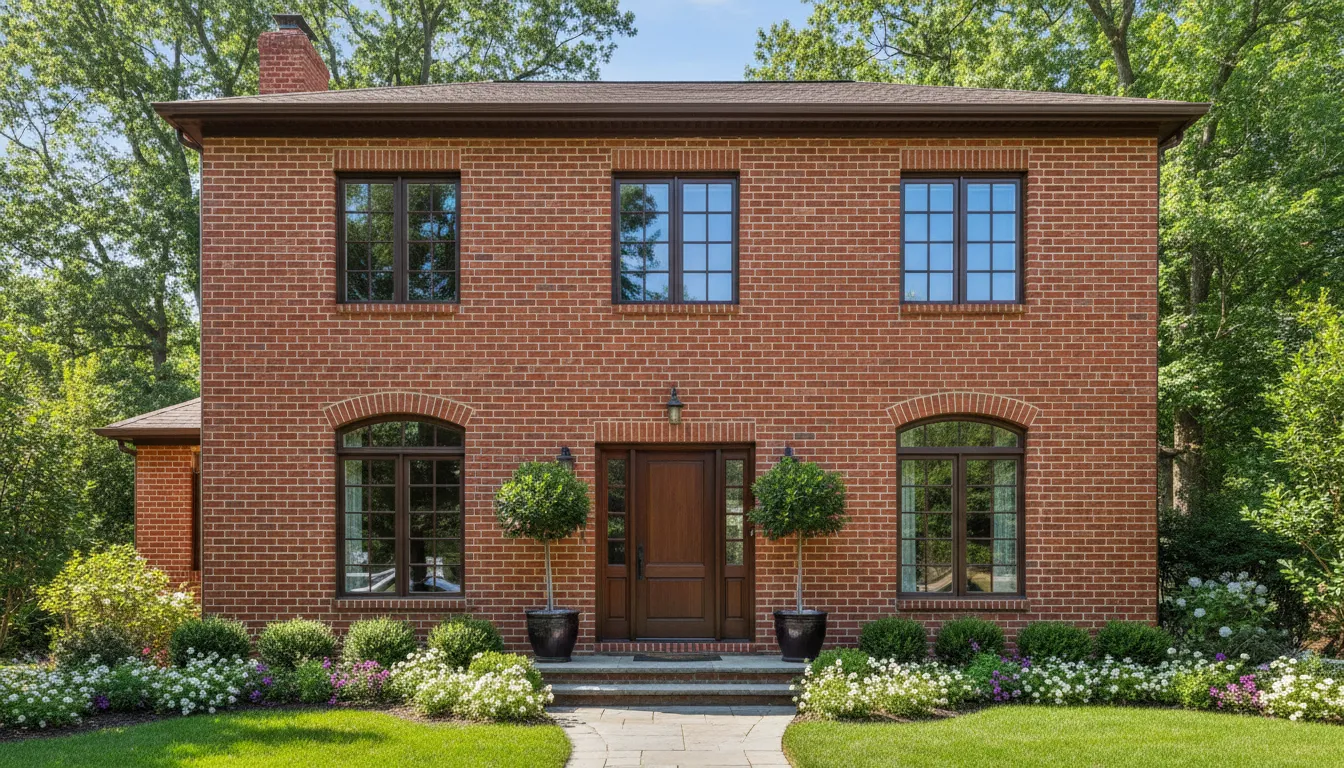 Макроснимок разрушающегося кирпича — видны сколы, трещины, отслаивающиеся куски на фасаде