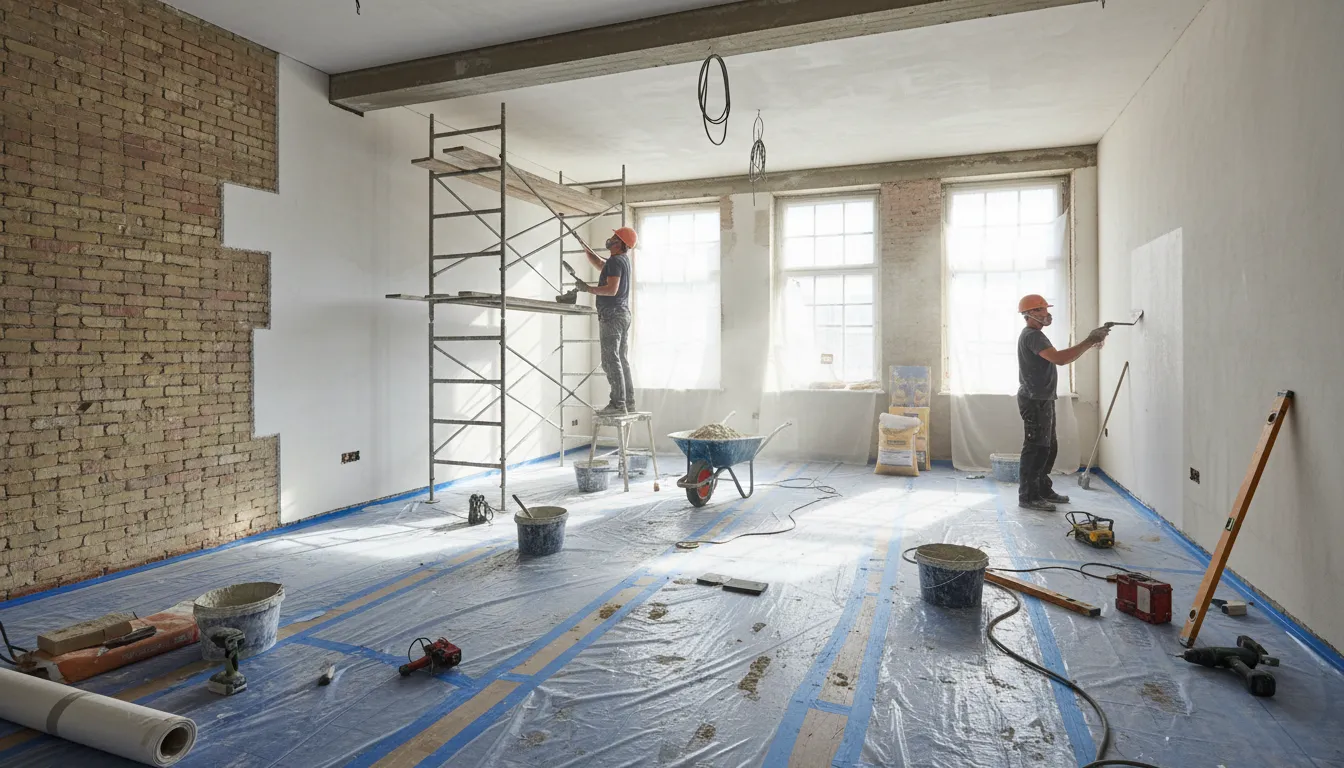 Внутренняя отделка стен — грунтовка и штукатурка Озёры