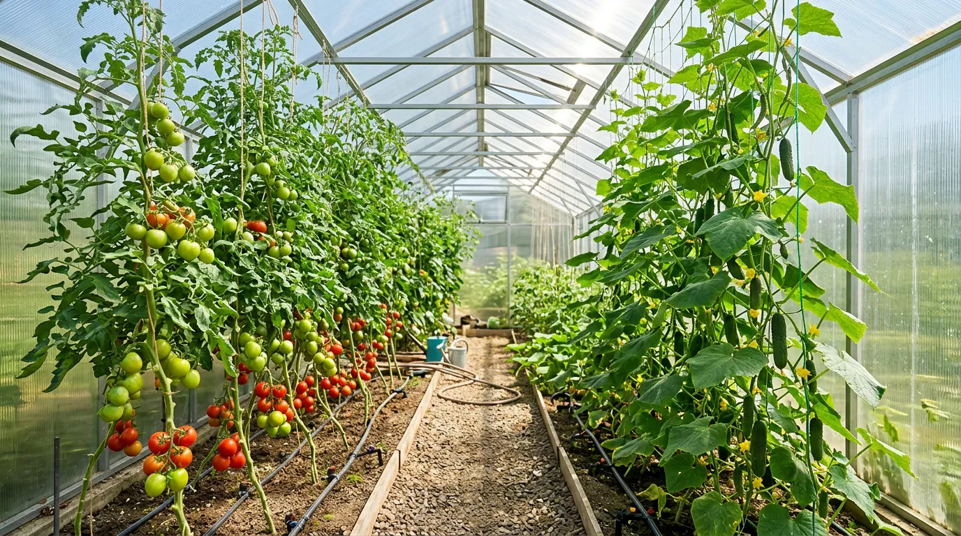 Каркас теплицы из оцинкованного профиля — сборка и установка в Озёрах