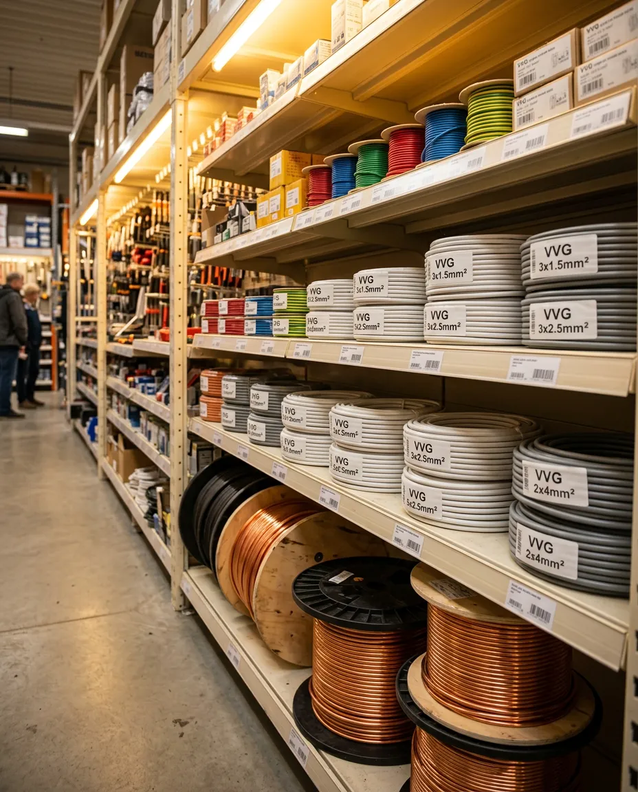 Электроматериалы и провода в ассортименте СтройДом Озёры