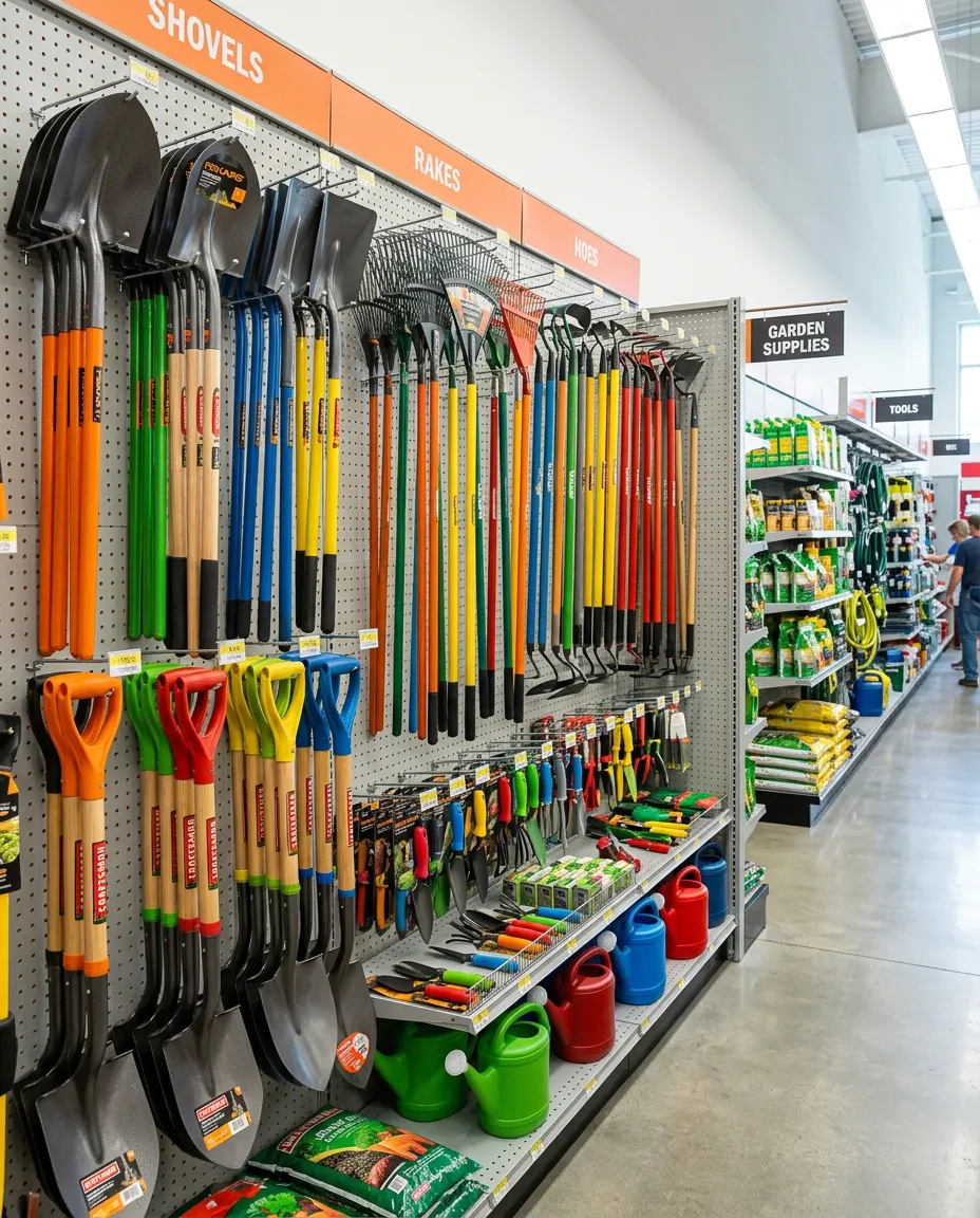 Садовый инвентарь — лопаты, грабли, лейки СтройДом Озёры