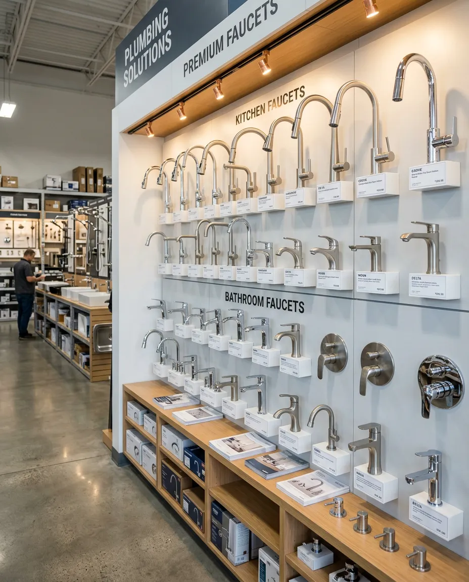 Сантехника и трубы в магазине СтройДом Озёры